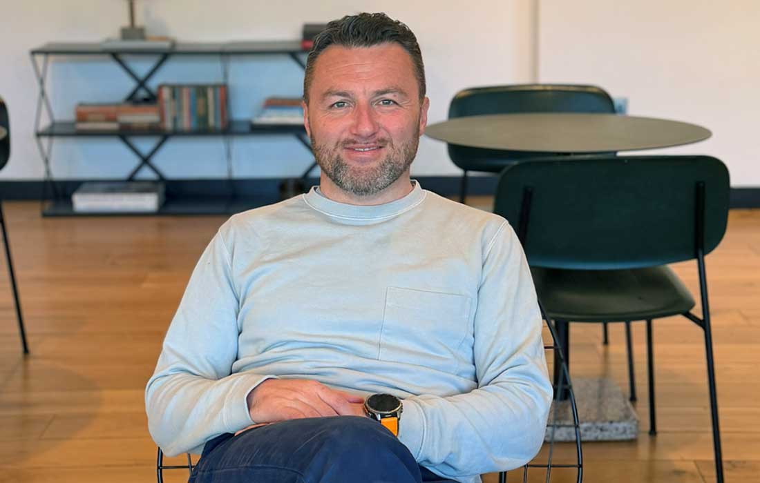 Martin Kelly, Co-Founder & CEO, in a modern office setting.
